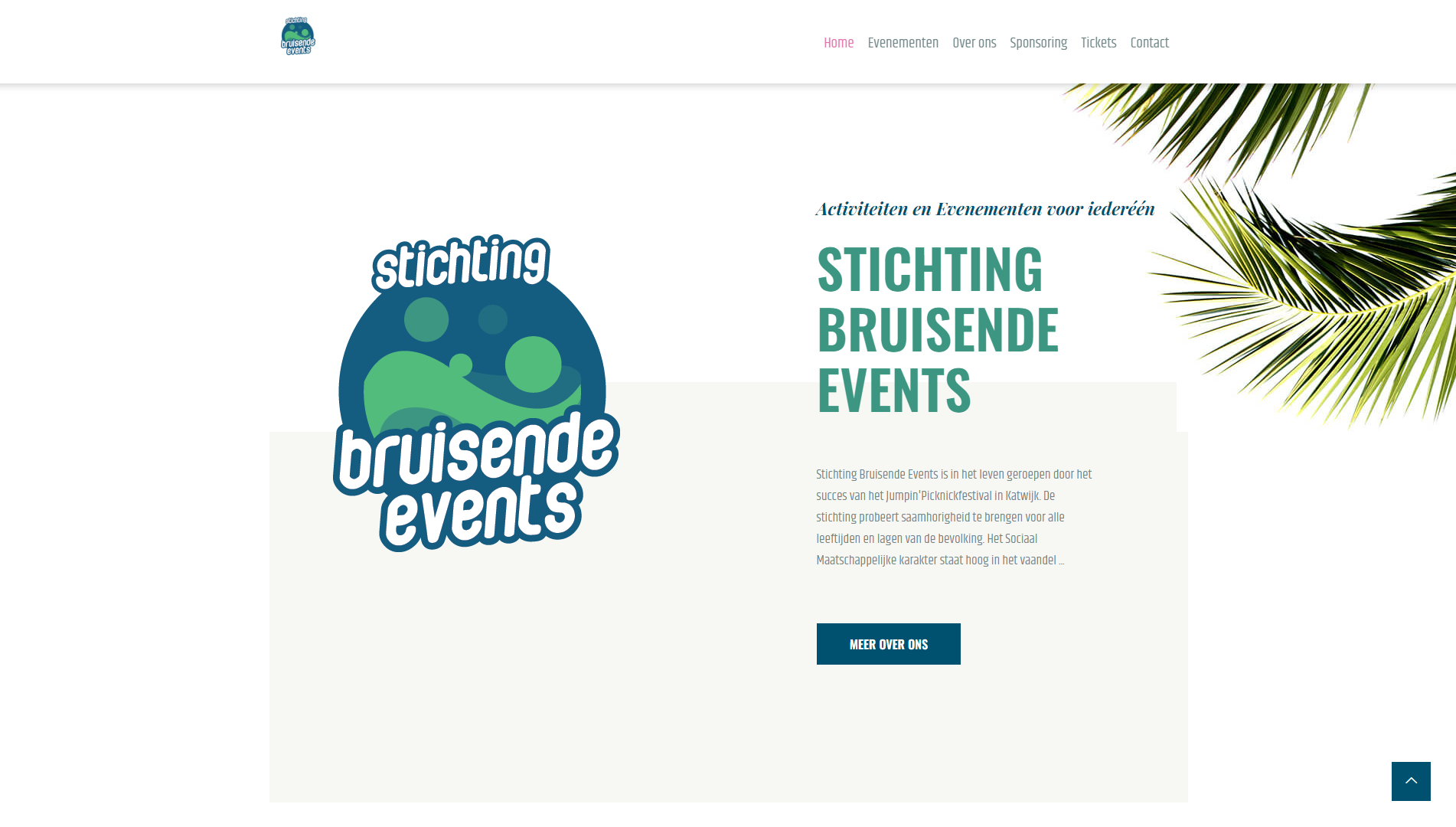 Website stichtingbruisendeevents.nl - gemaakt door Web Adapt